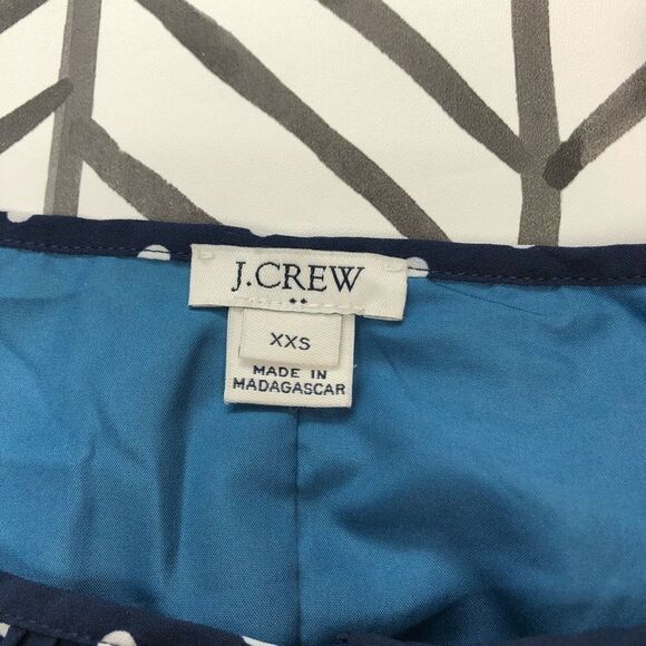 J. Crew Printed Flutter Sleeve Polka Dot Dress - Picture 3 of 3